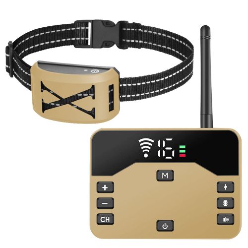 Wireless Electric Dog Fence Waterproof Pet Shock Boundary Containment System Electric Training Collar for Small Medium Large Dogs Wireless Electric Dog Fence Waterproof Pet Shock Boundary Containment System Electric Training Collar for Small Medium Large Dogs